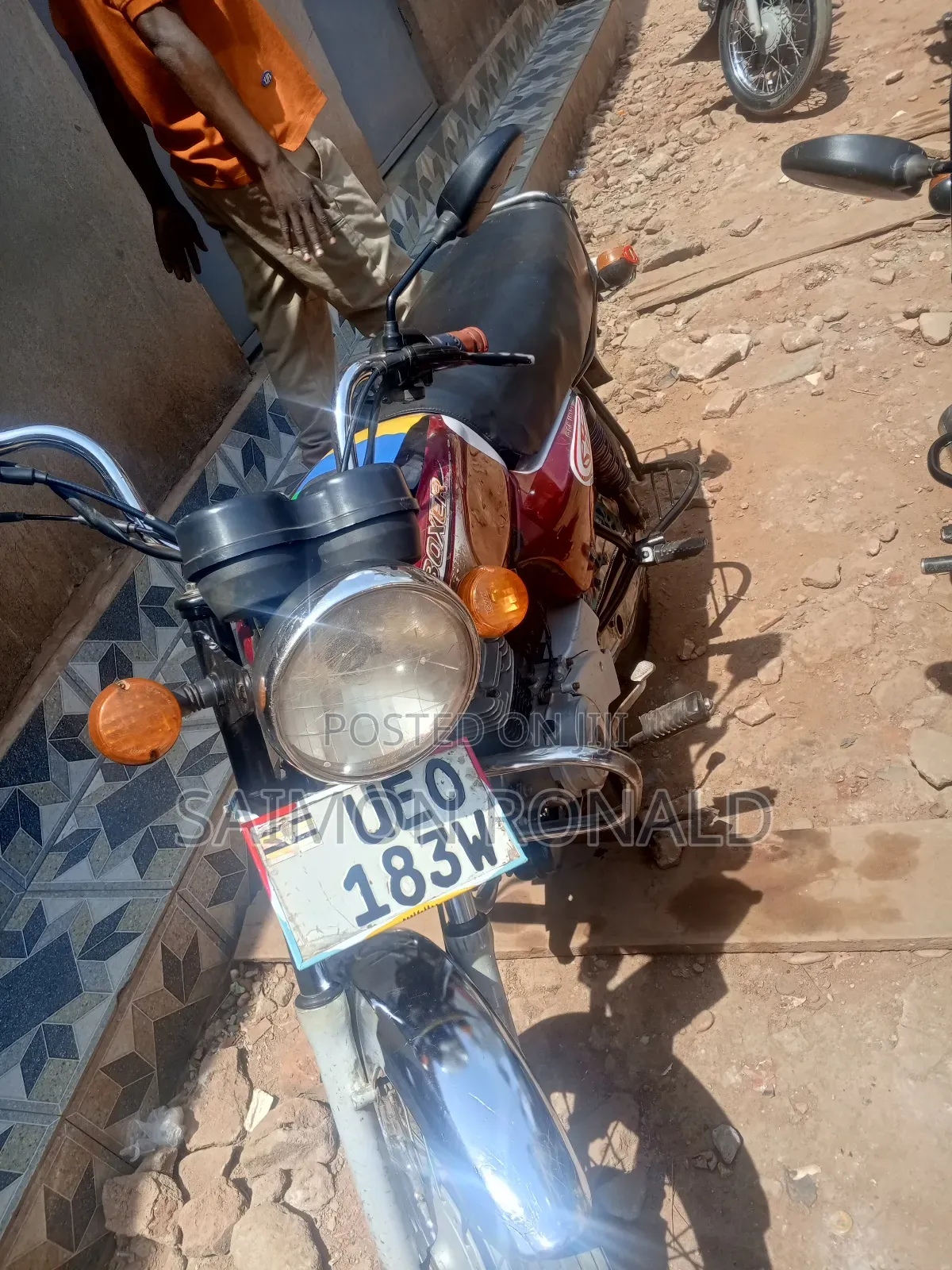 Bajaj Boxer 100 2015 Red