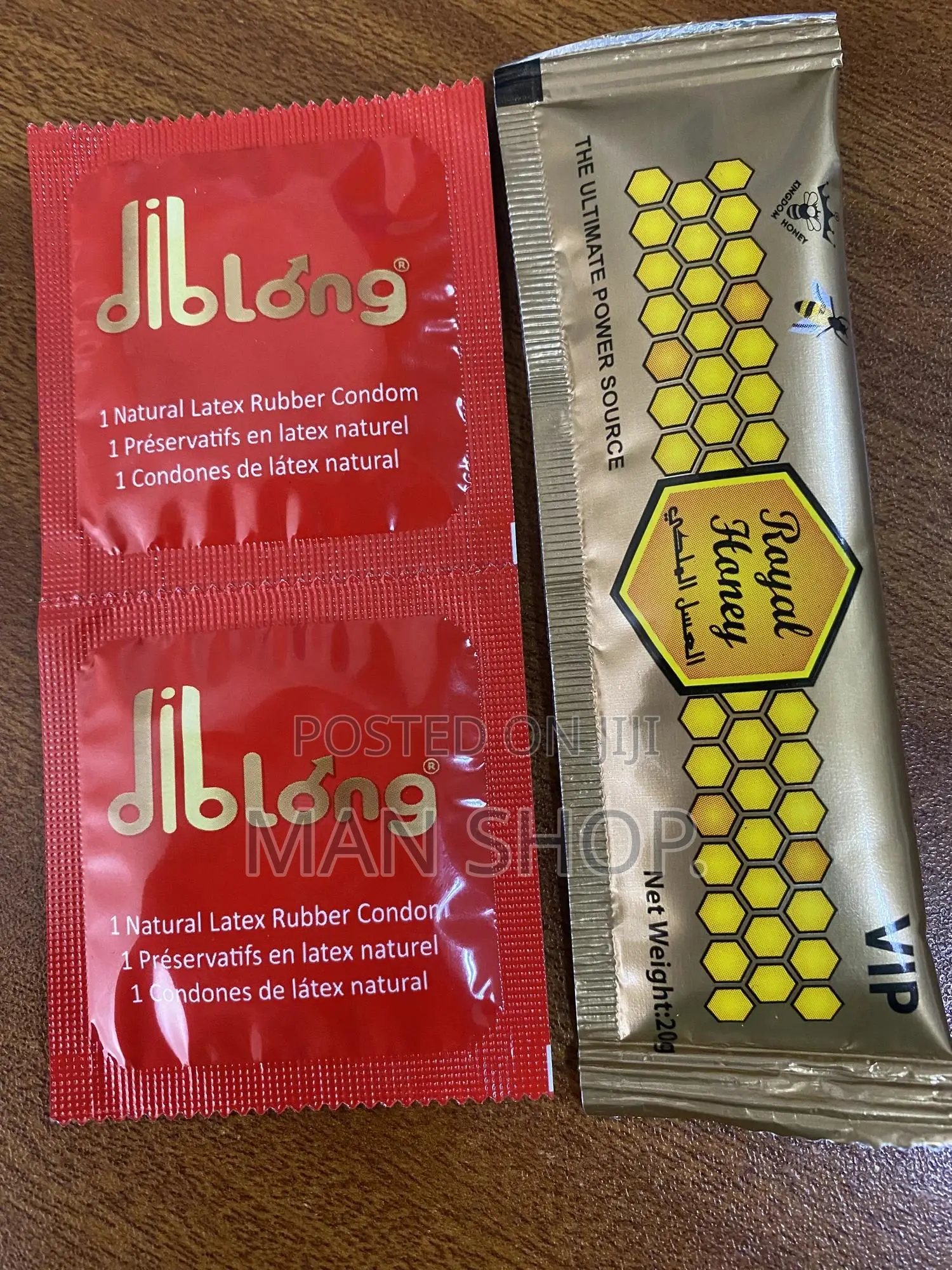 Roya Honey for Man Power.Win 2pcs of Condoms