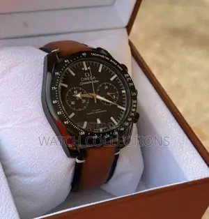 Master Chronometer Omega Leather Watches