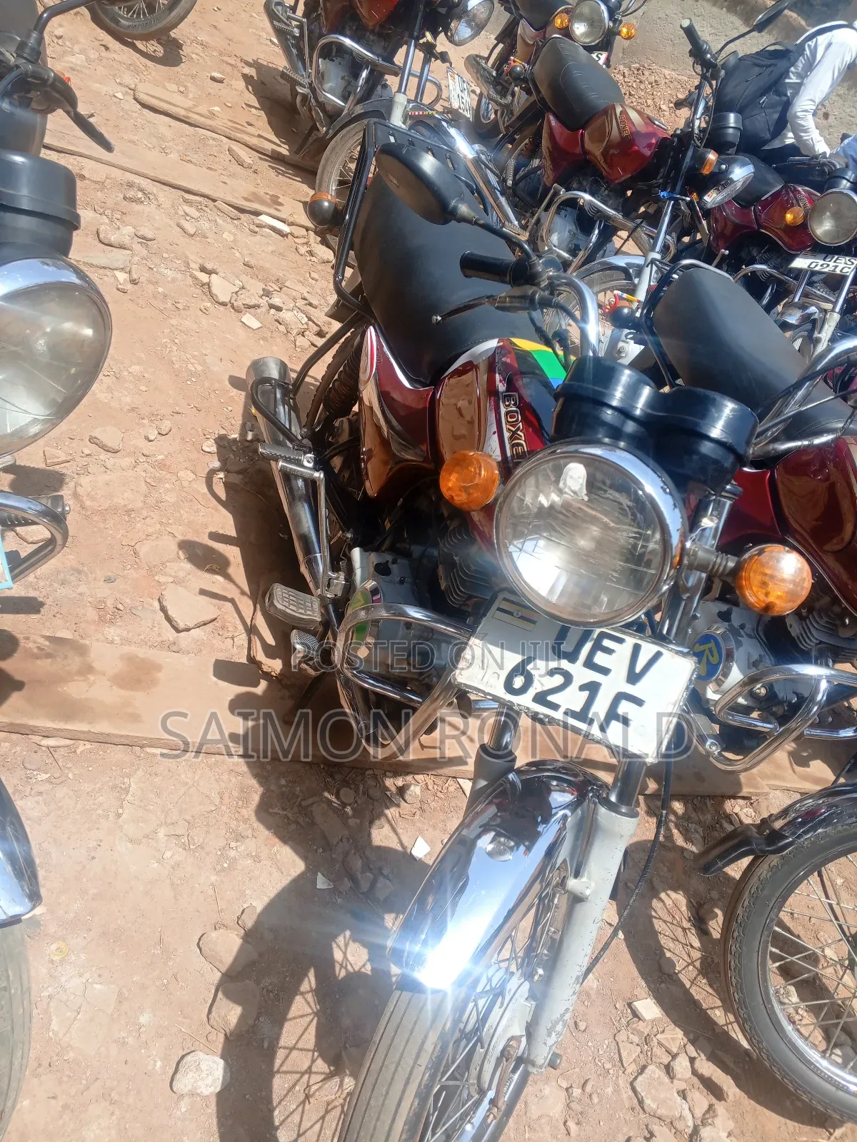 Bajaj Boxer 100 2019 Red