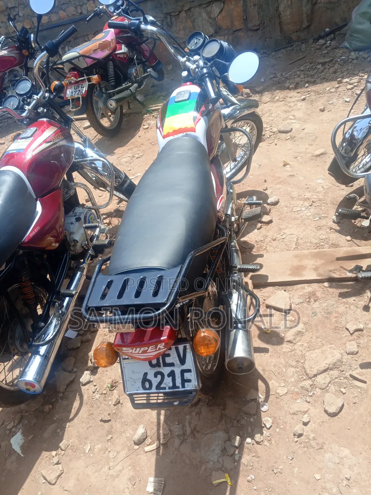 Bajaj Boxer 100 2019 Red