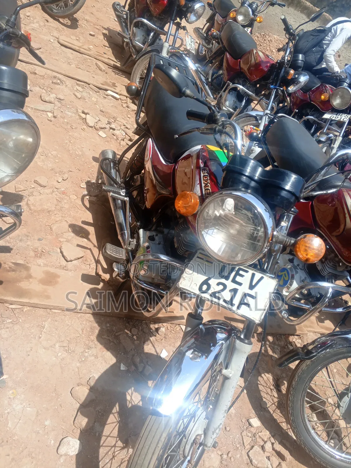 Bajaj Boxer 100 2019 Red