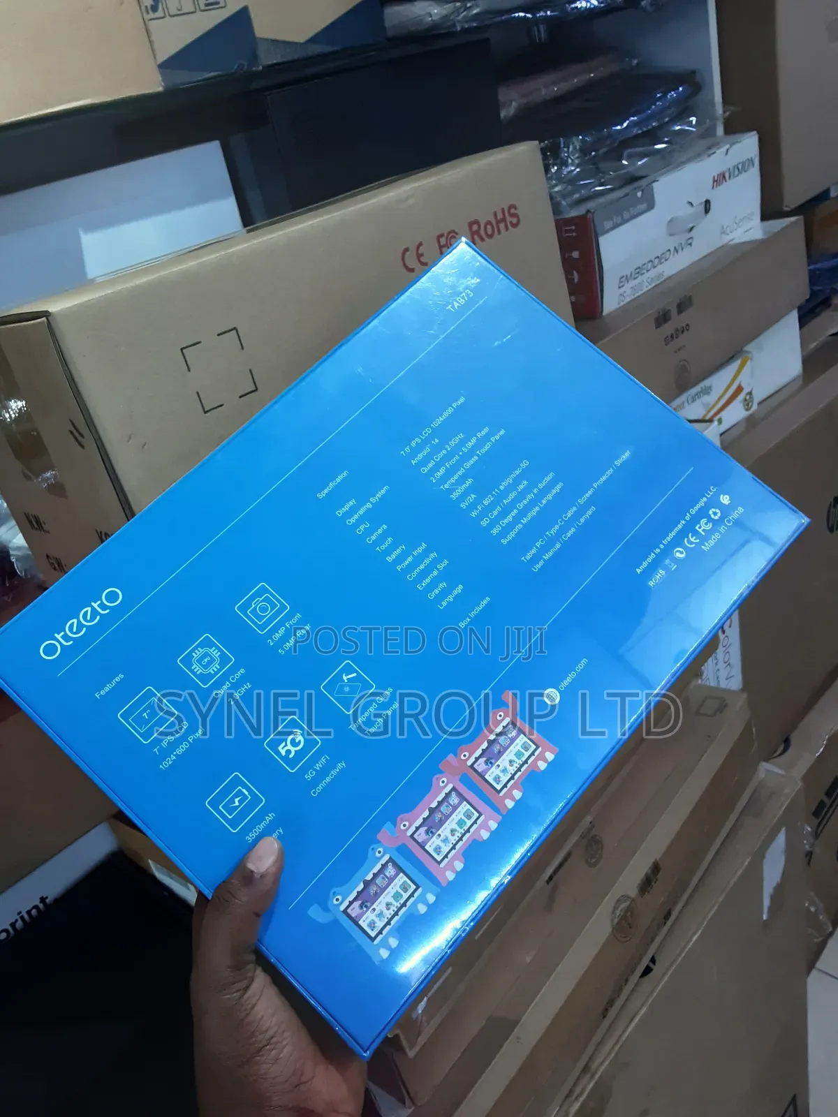 New Oteeto Tab 73 128 GB Black