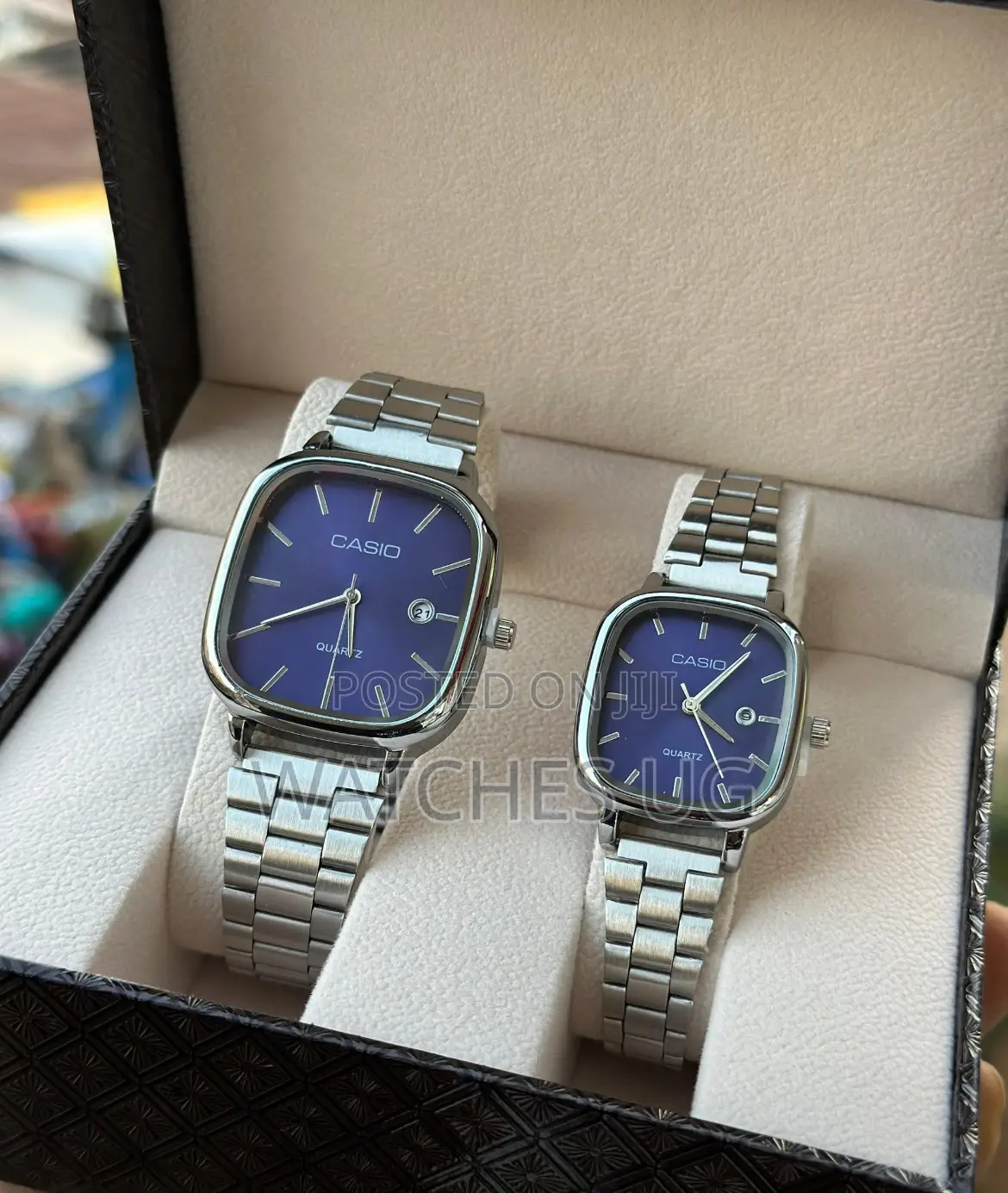 Casio Pair Silver Couples Watch