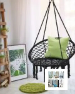 Bohemian Macrame Hanging Swing Chair With Tassels - Relax in Style