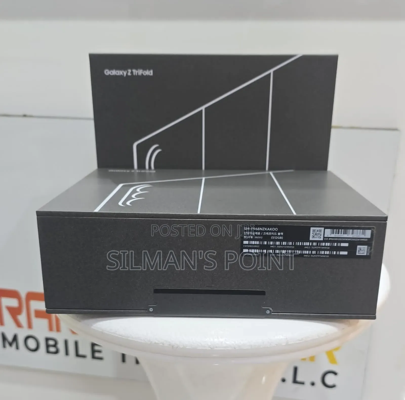 New Samsung Galaxy Z Trifold 512 GB Silver