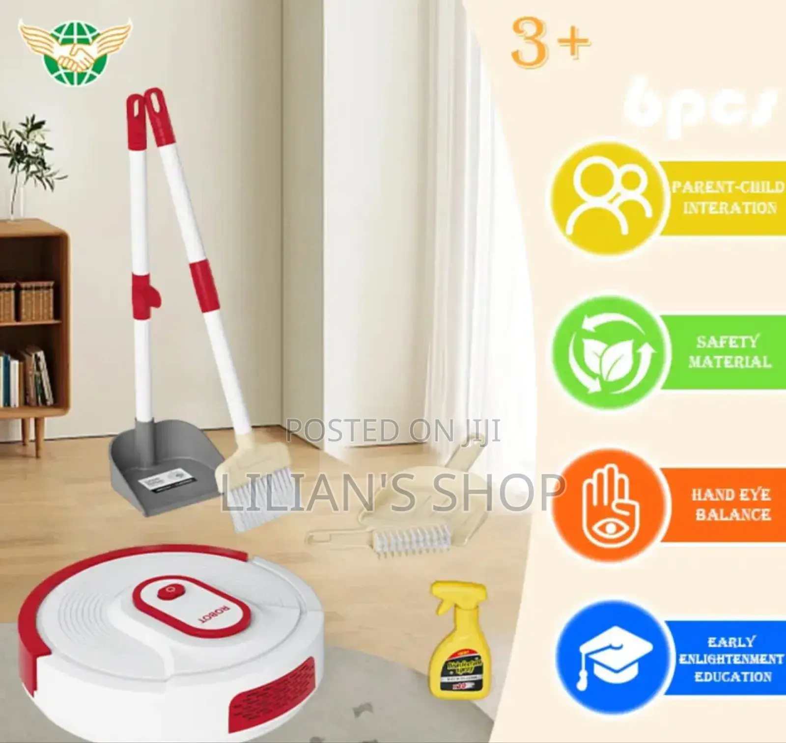 Kids' Housework Cleaning Set Toy