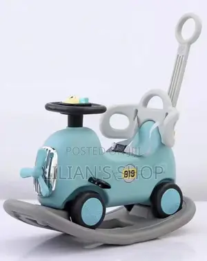 2-in-1 Baby Ride-on Toy Car and Rocker.