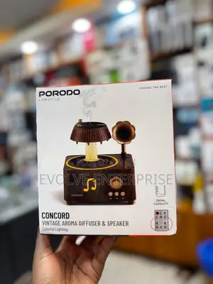 Porodo Lifestyle Concord Aroma Diffuser Speaker With Lighting