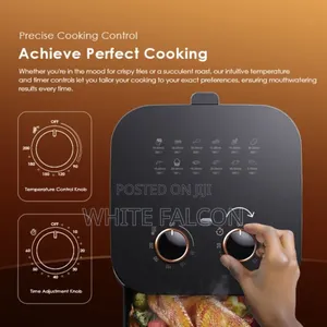 Oraimo Smart Air Fryer 1500w, 5litres, Visible Cooking