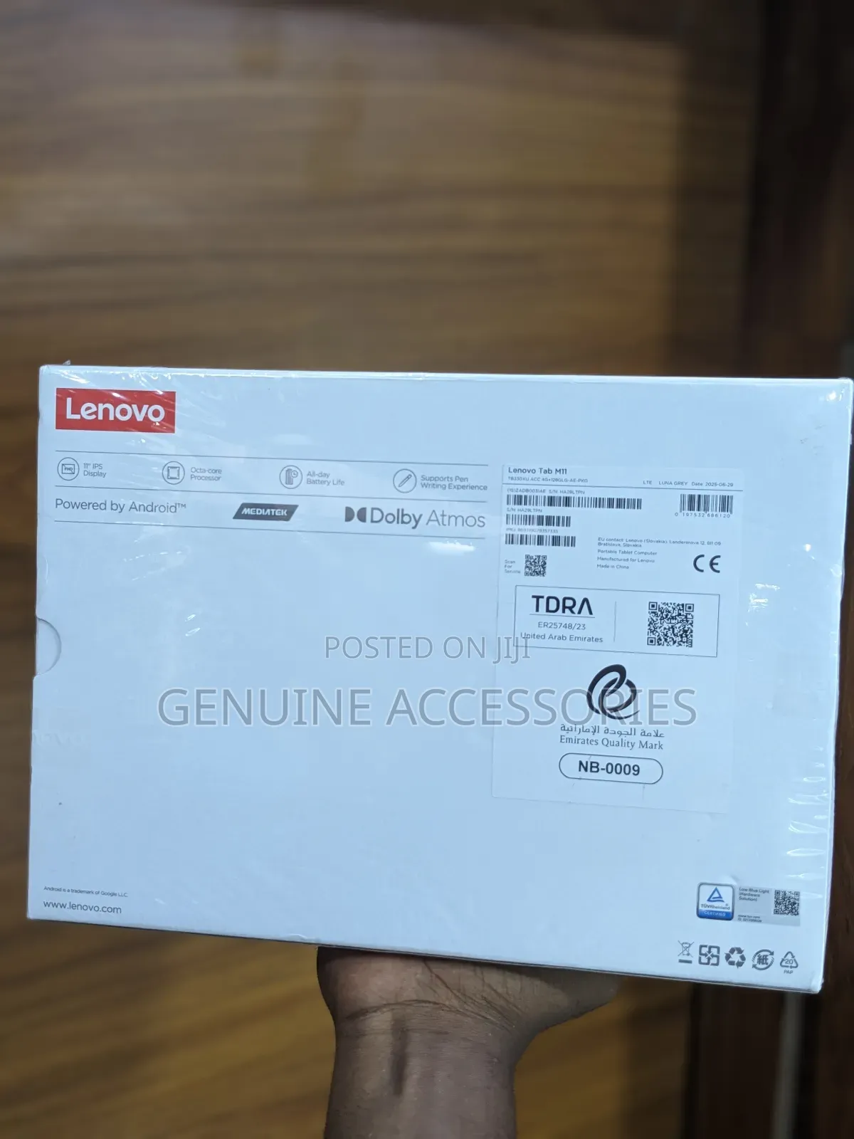 New Lenovo Tab M11 128 GB Black