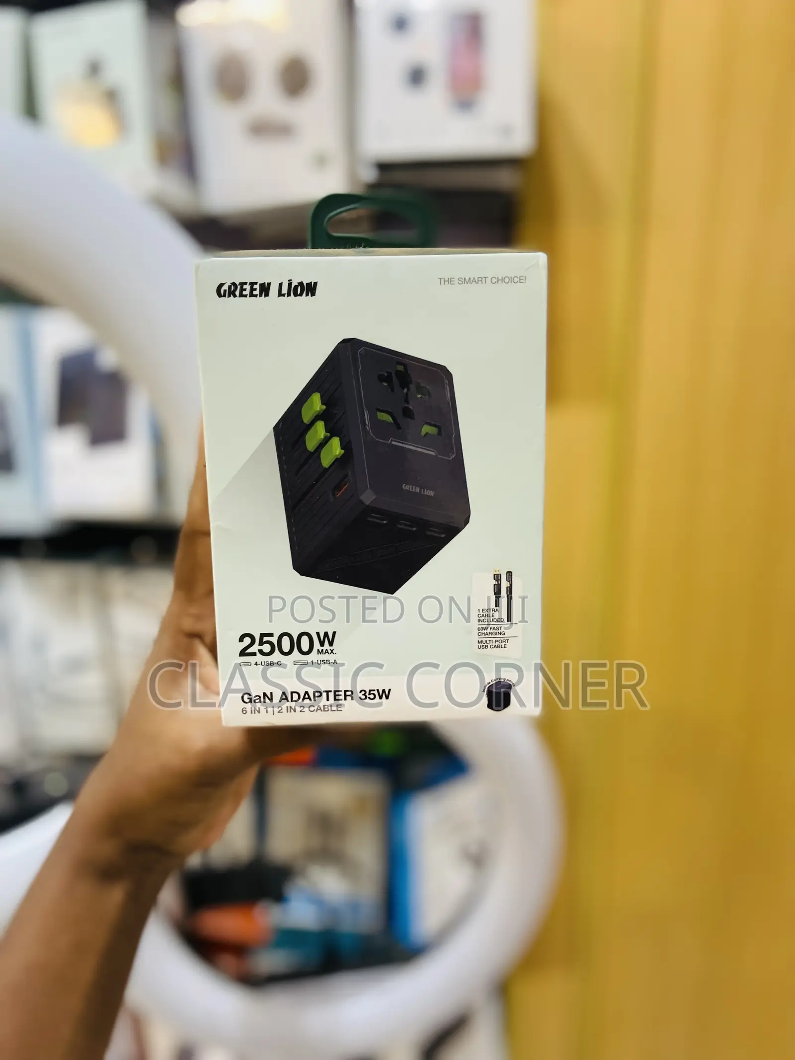 Green Lion 2500w Gan Adpter