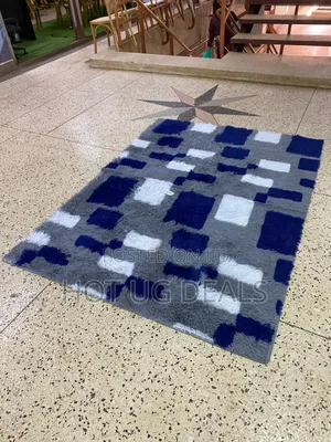 2x1.6m Medium Size Fluffy Carpet - Multicolor