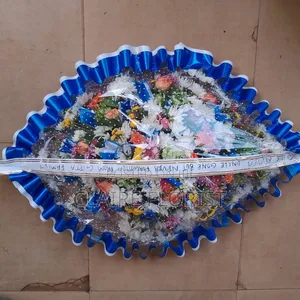 Burial Fresh Flowers Wreath
