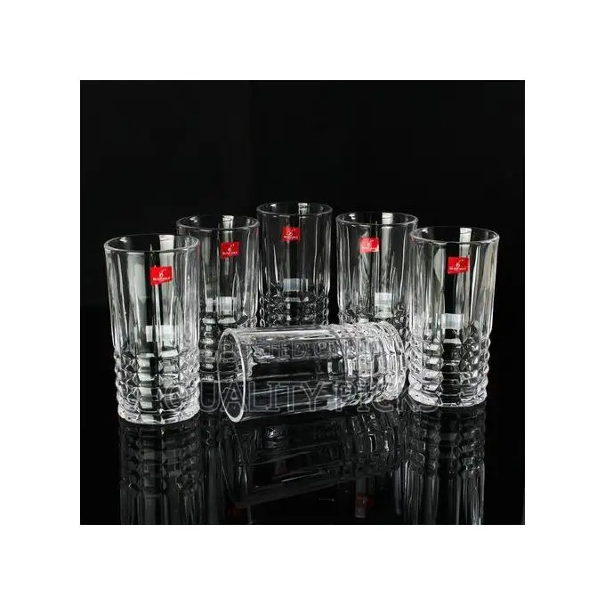 Glass European Premium Water Juice Glasses Set