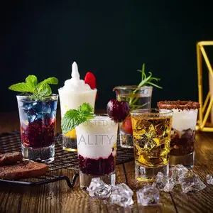Set of 12 Pieces of 2.5 Ounce Heavy Base Shot Glass Set