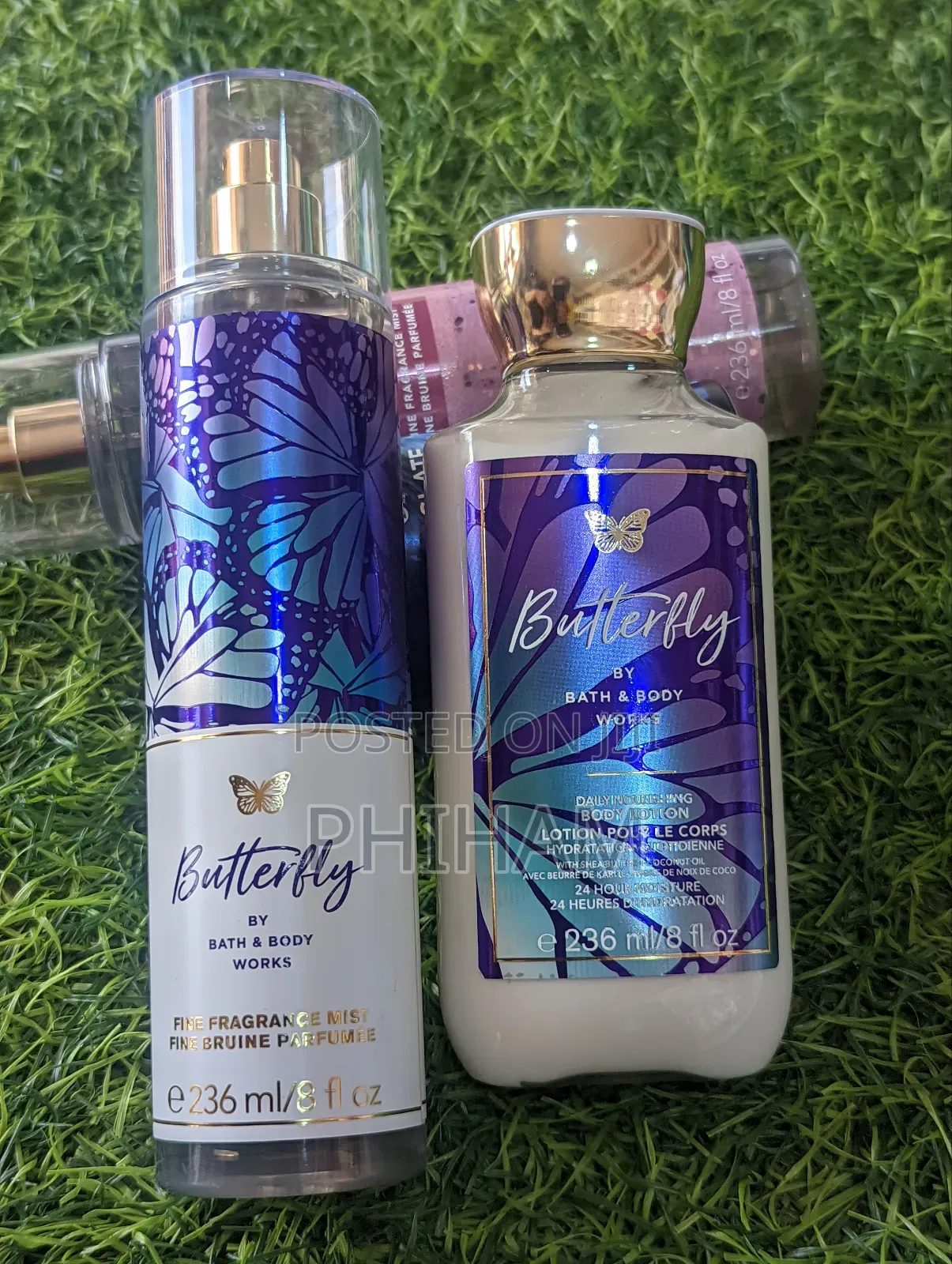 Butterfly Lotion and Fine Fragrance Mist Set( Bath and Body Works)