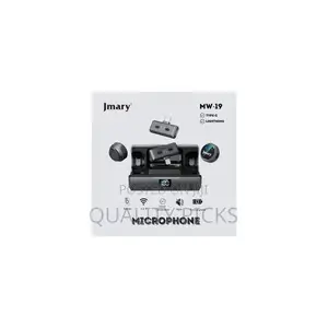 Jmary Mw-19 Noise Cancellation Dual Lavalier Wireless Microphone