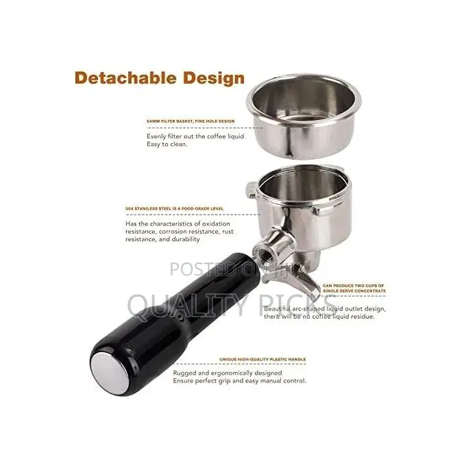 Stainless Steel Coffee Portafilter