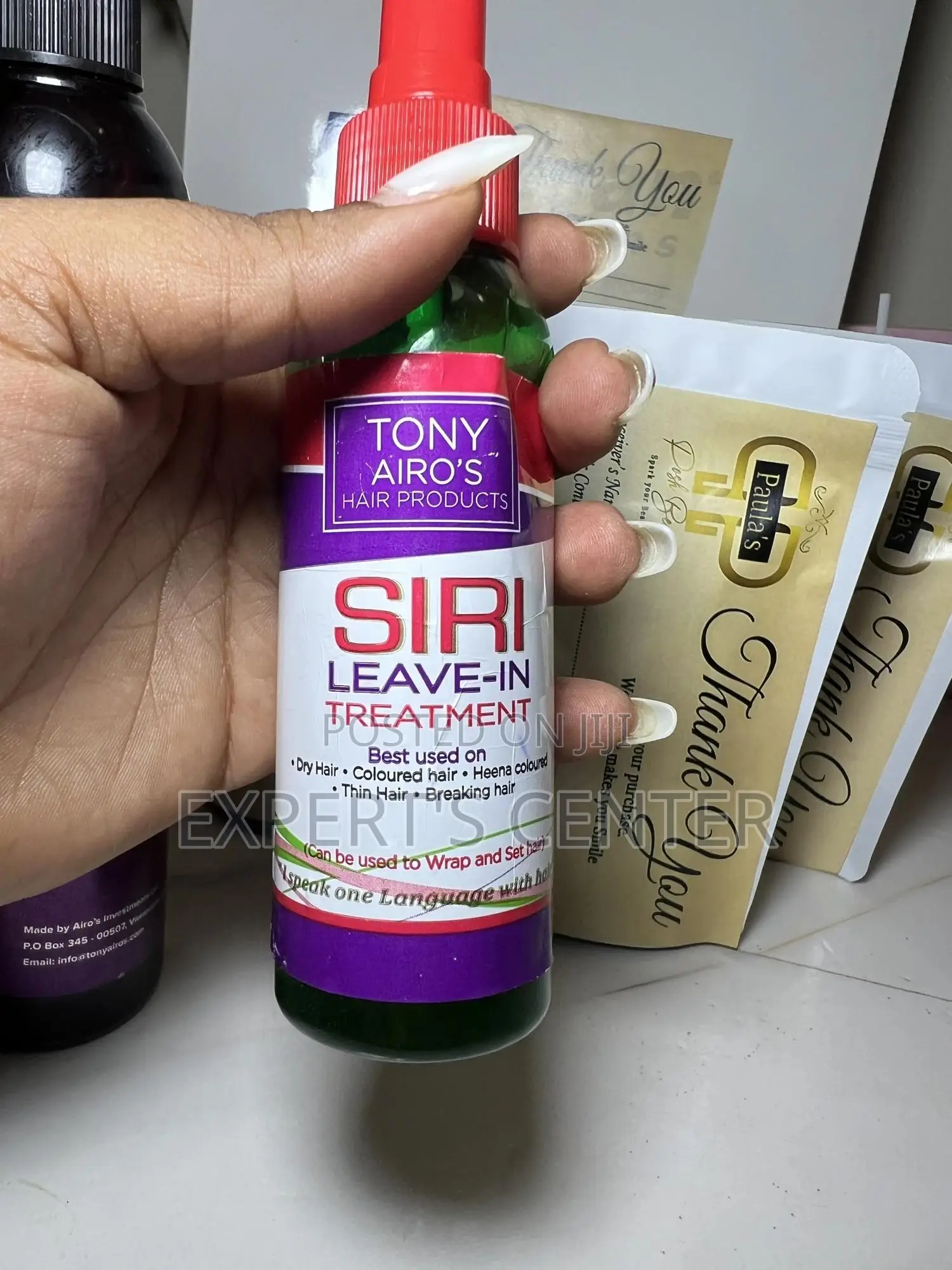 Tony Airos Natural Hair Treatment