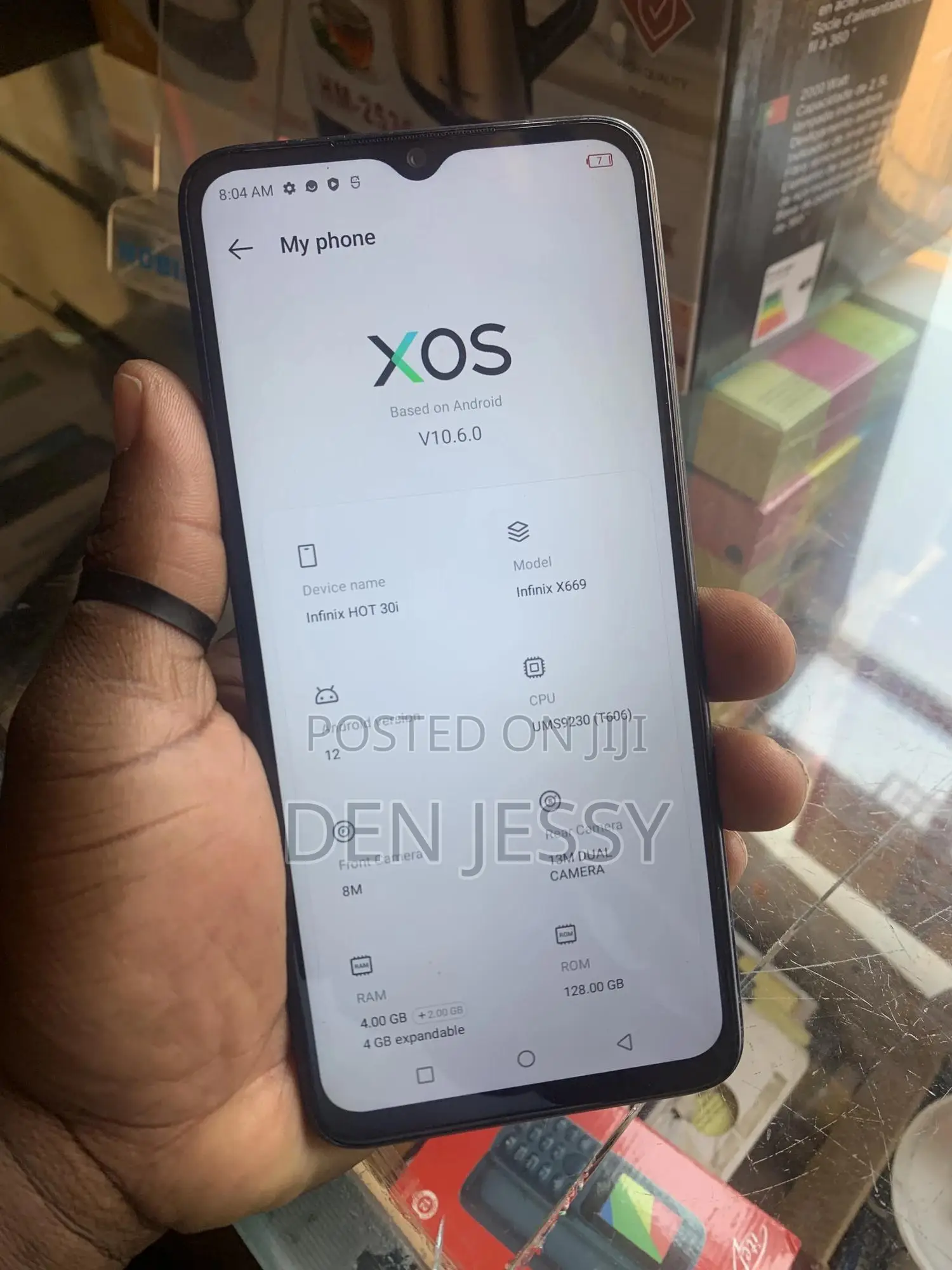 Infinix Hot 30 128 GB Black