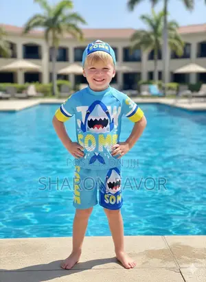Boys 3piece Swimsuit
