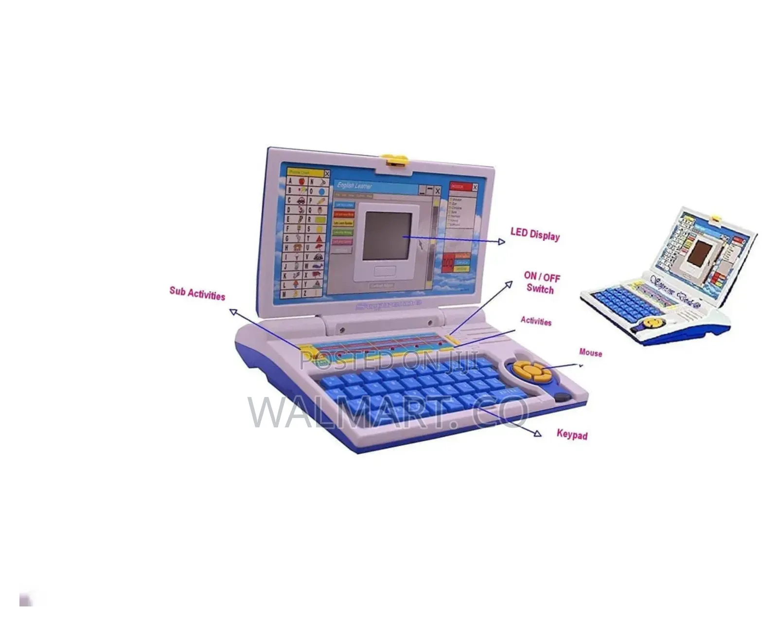 English Learner Educational Laptop Toy With 20 Activities