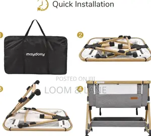 Maydolly 3-in-1 Baby Bassinet Bed