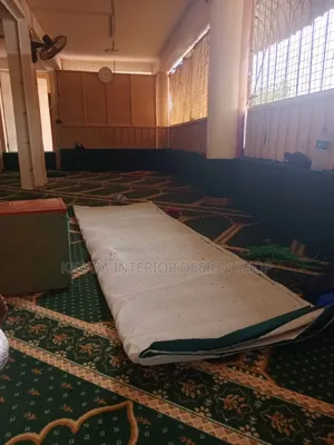 Green Mosque Woolen Carpet