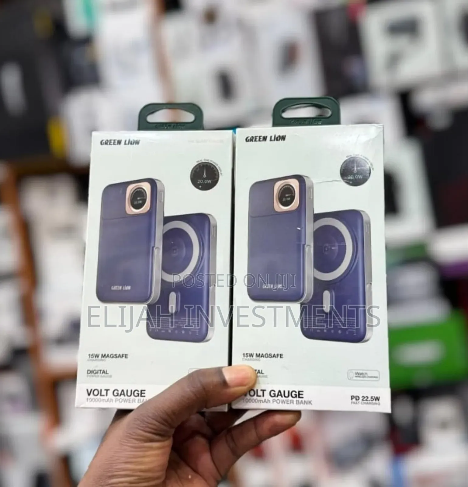 Green Lion Volt Gauge 10,000mah 15w Magsafe