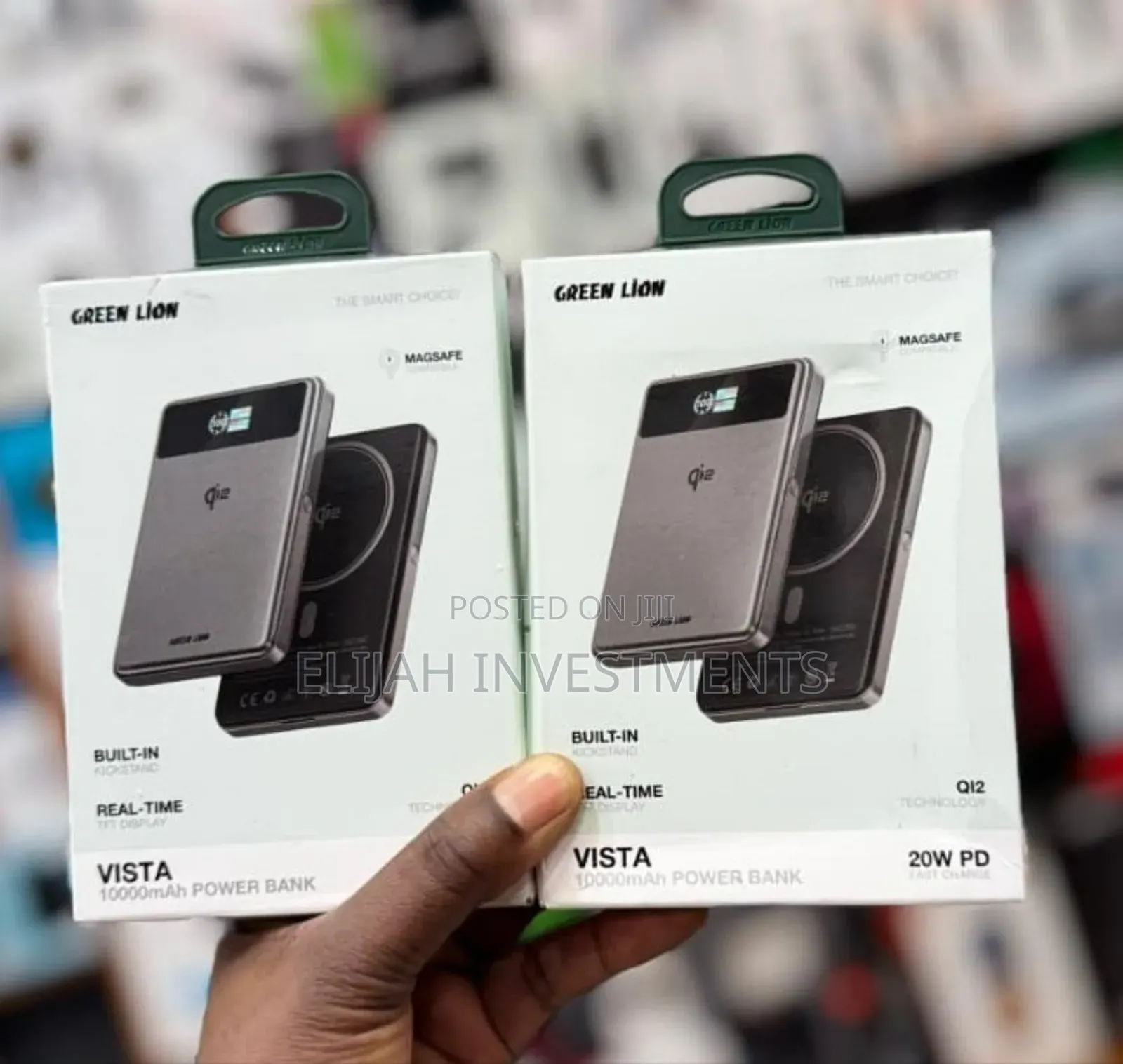 Green Lion Vista 10,000mah Power Bank Q12 Technology
