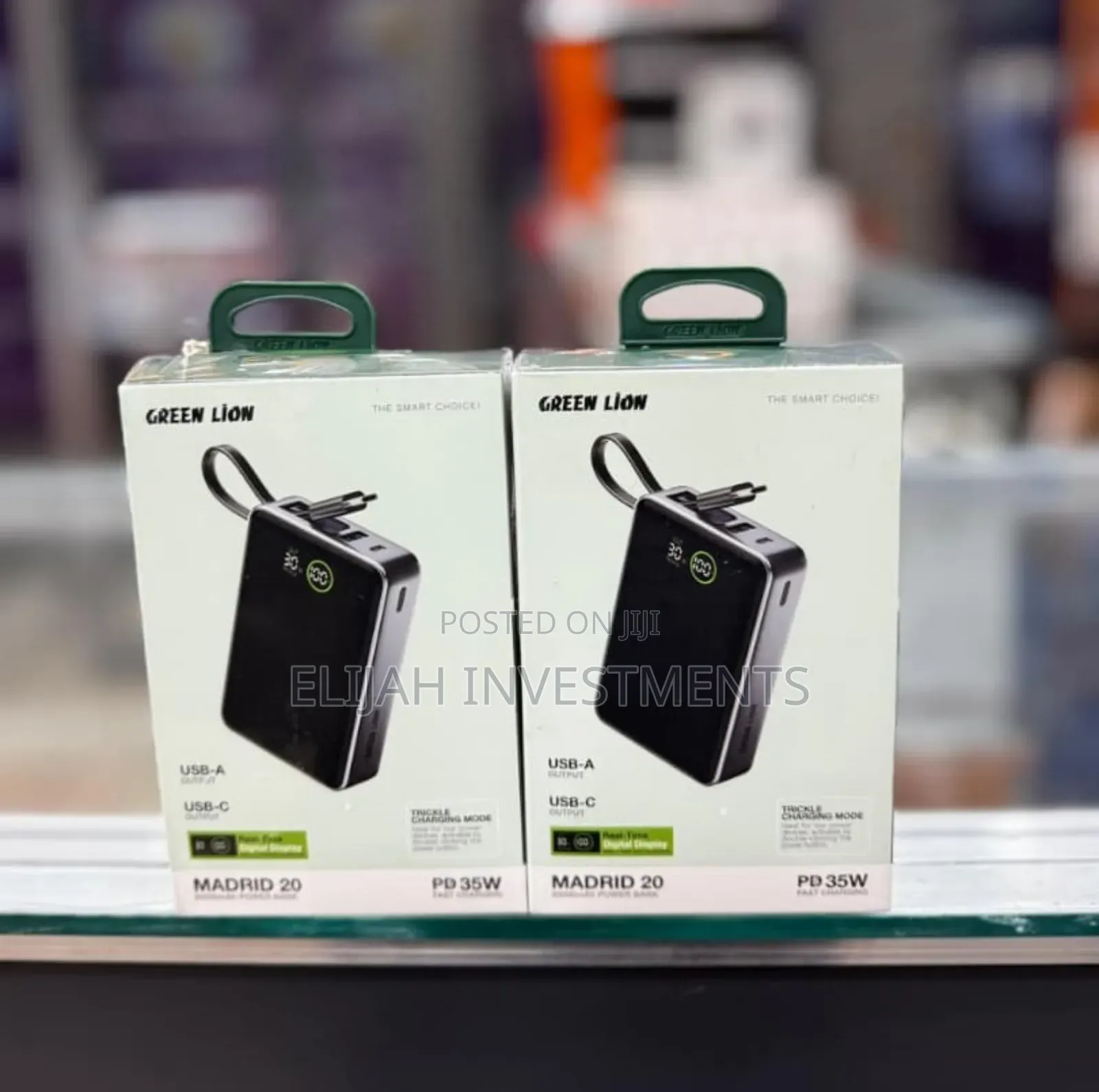 Green Lion Madrid 20,000mah 35w Pd