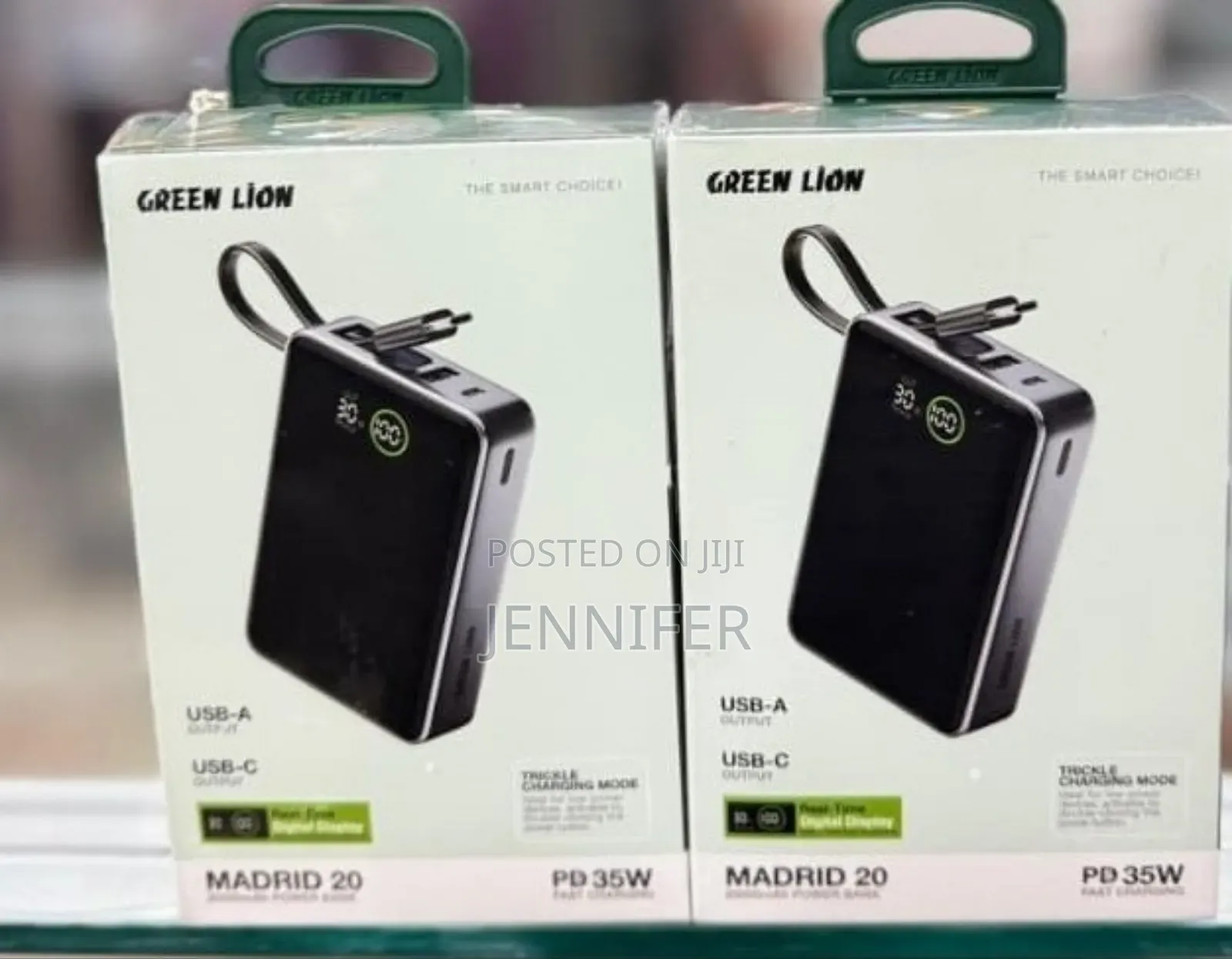 Green Lion Madrid 20,000mah 35w Pd