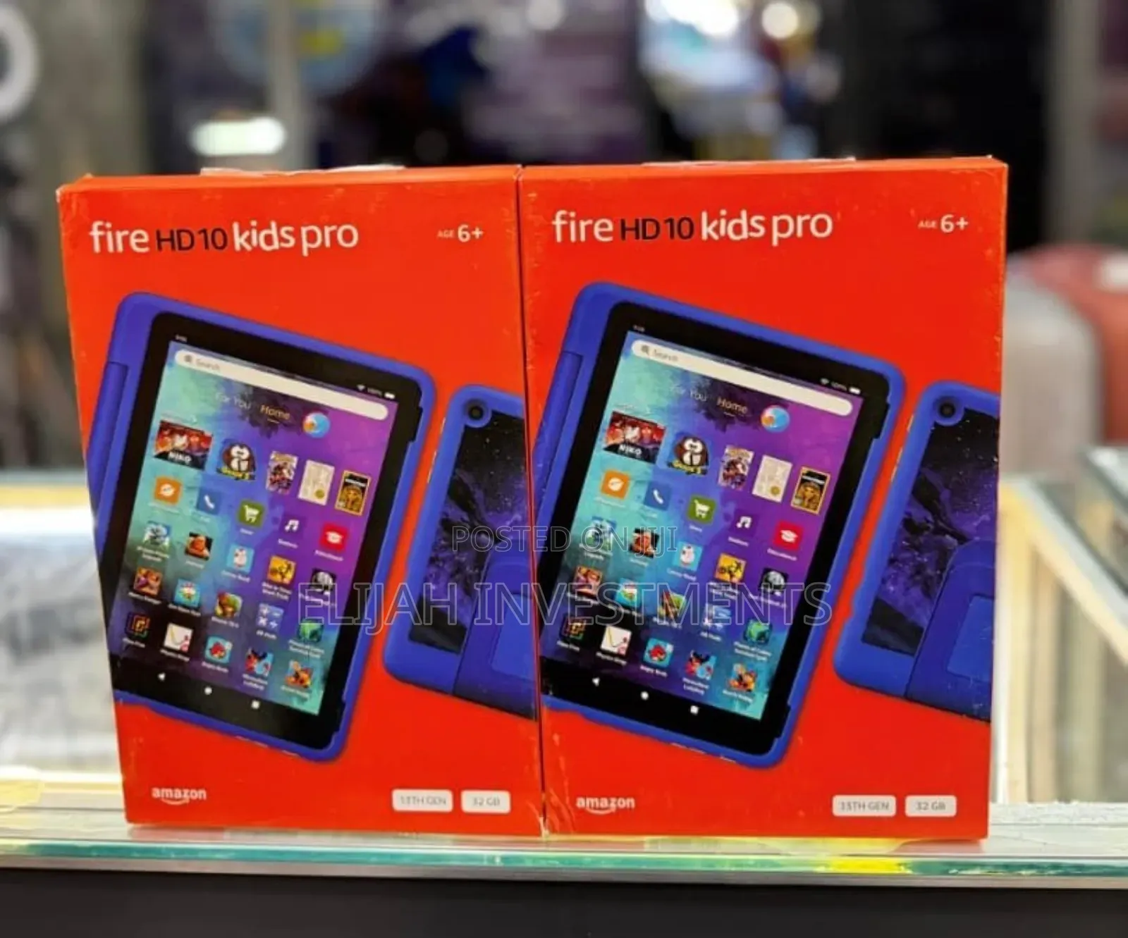 New Amazon Fire HD 10 8 GB Blue