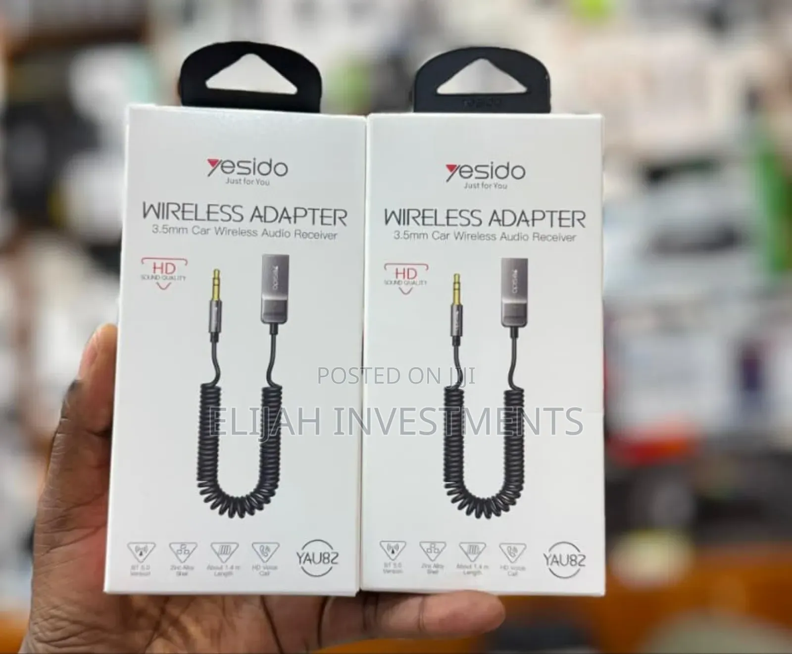 Yesido Wireless Audio Receiver Yau82