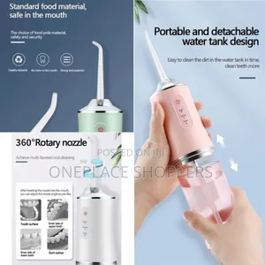 Oral Irrigator Dental Water Jet Flosser Appliance Pick Floss Dentistry