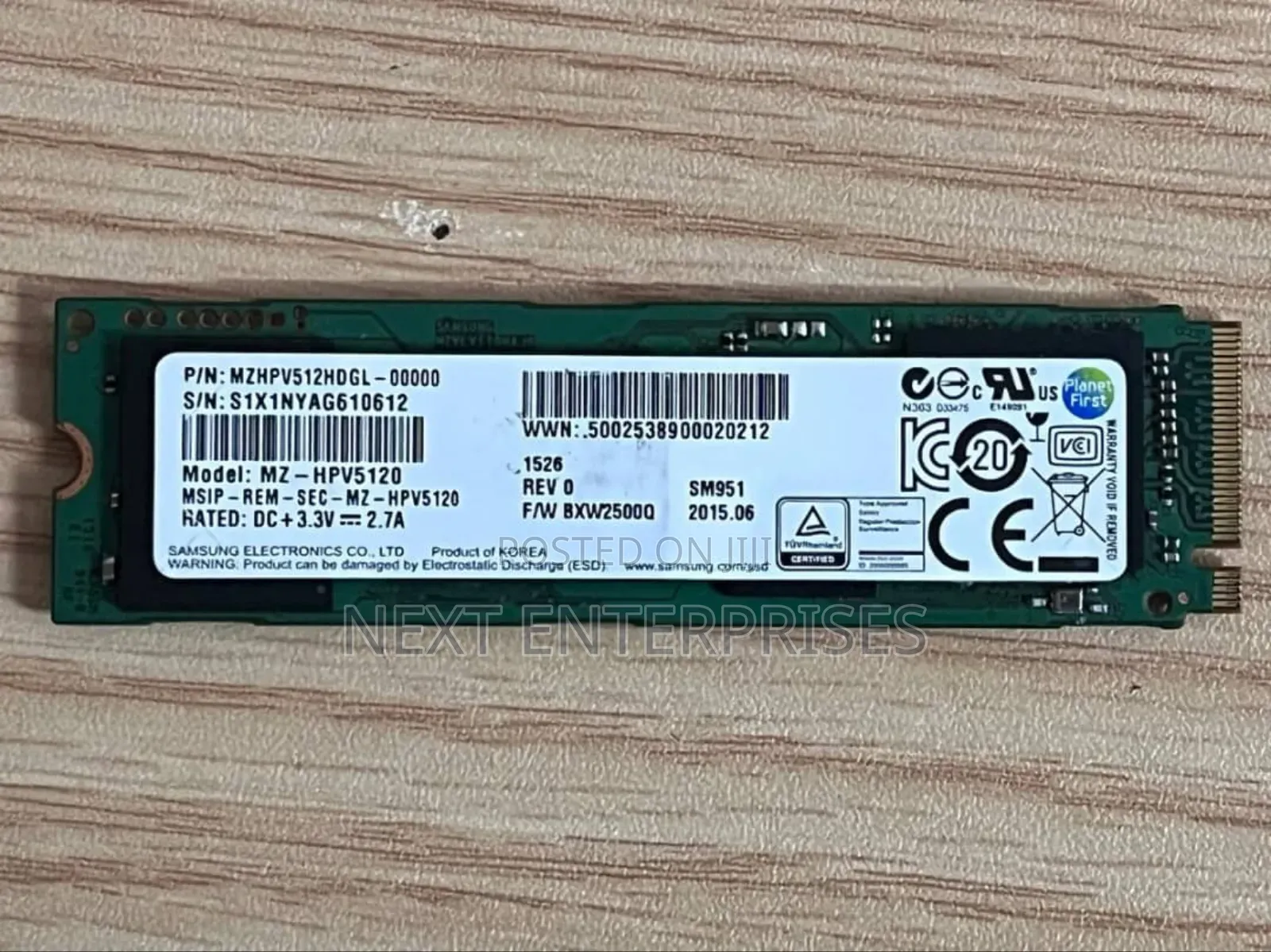 SSD M2 Single Noch