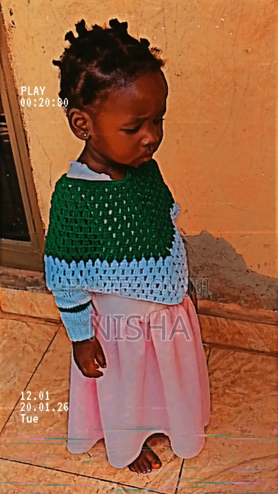 Kid's Poncho Sweater