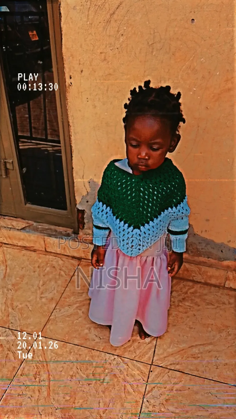 Kid's Poncho Sweater