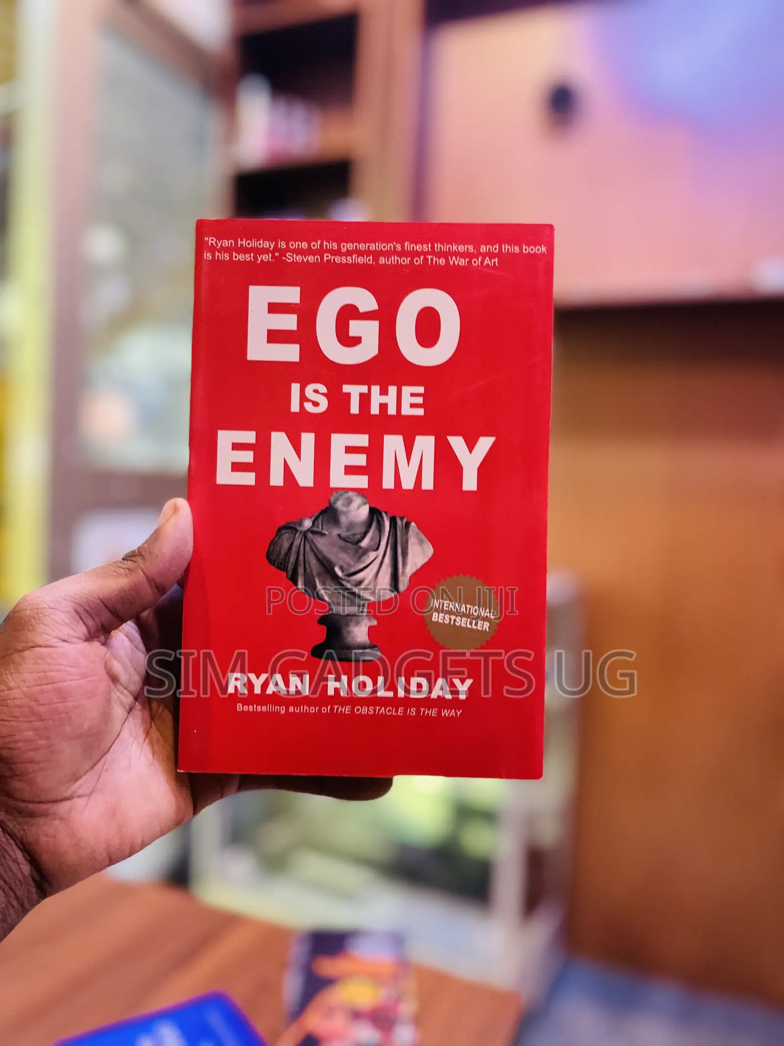 Ego Is the Enemy Ryan Holiday.