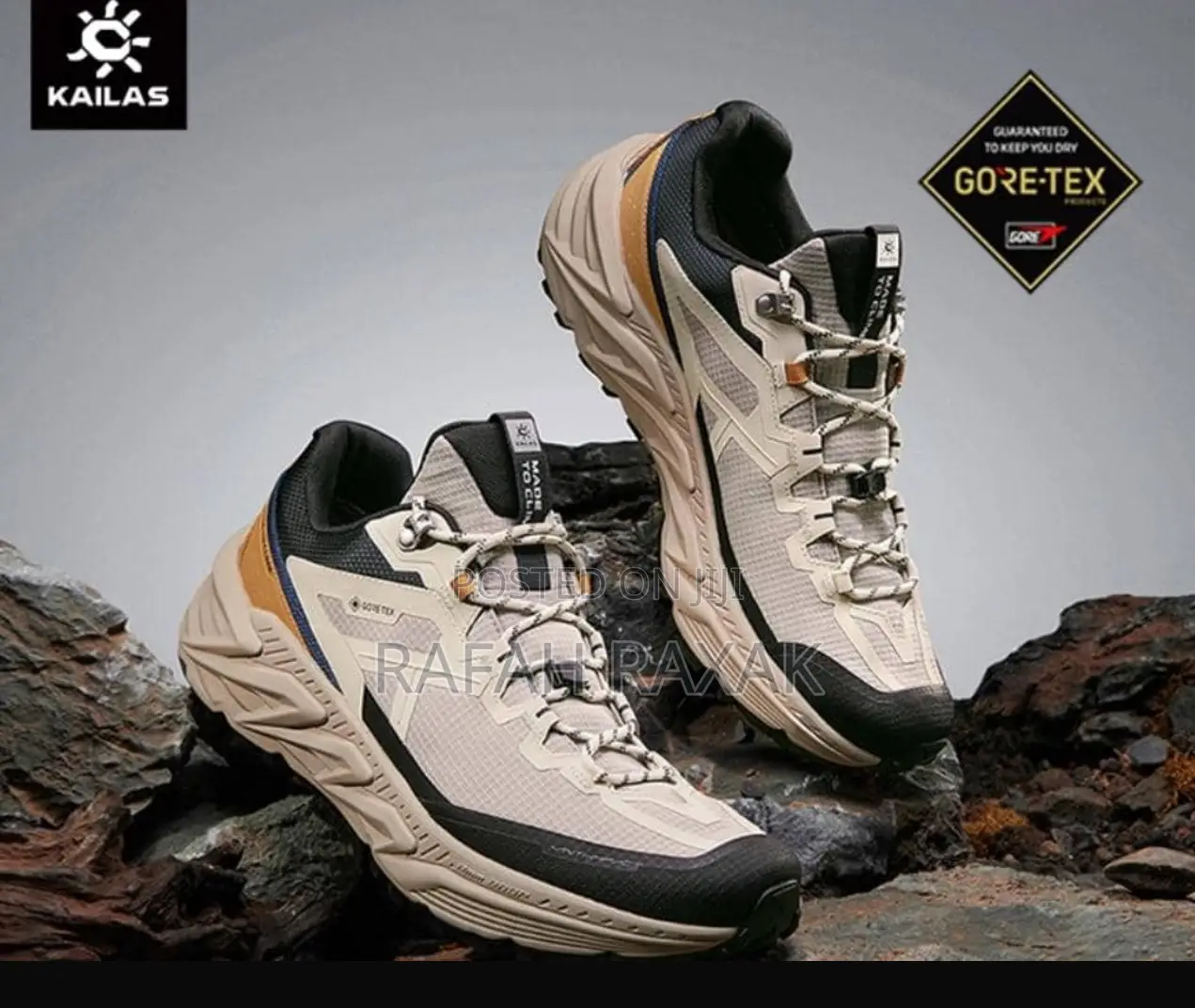 Men’S Brown Columbia Gore-tex Hiking Sneakers