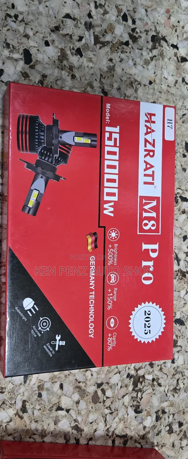 H7 Hazrati M8 Pro Led Bulbs for All Cars