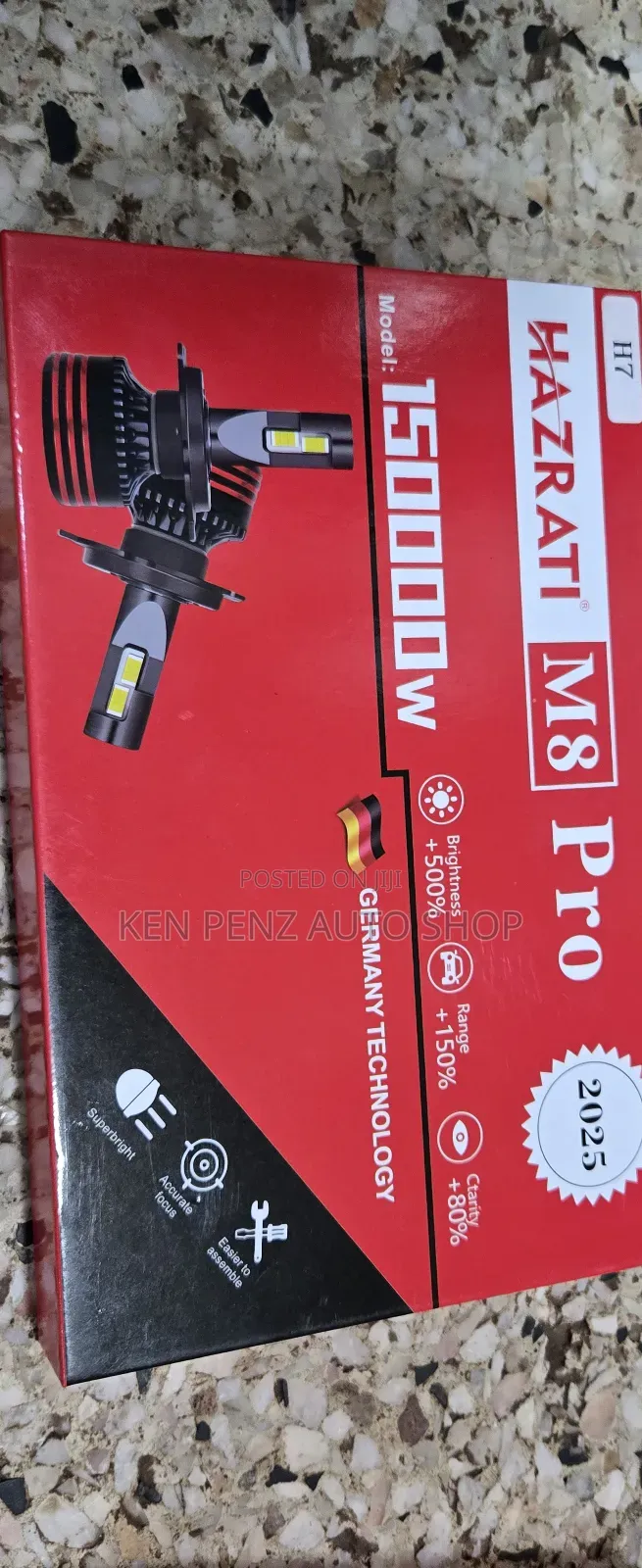 H7 Hazrati M8 Pro Led Bulbs for All Cars