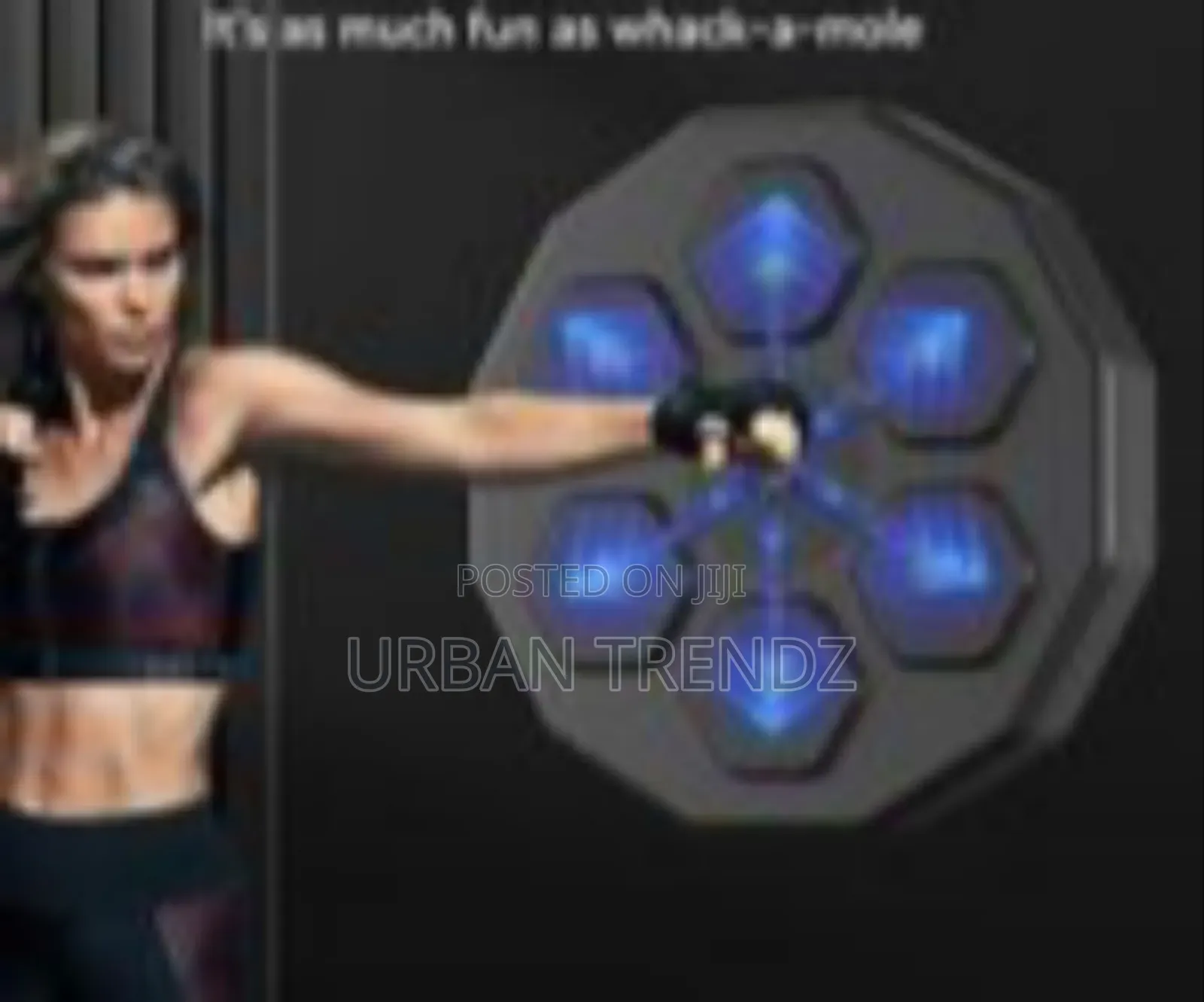 Smart Interactive Boxing Training Machine With Led Reaction Targets