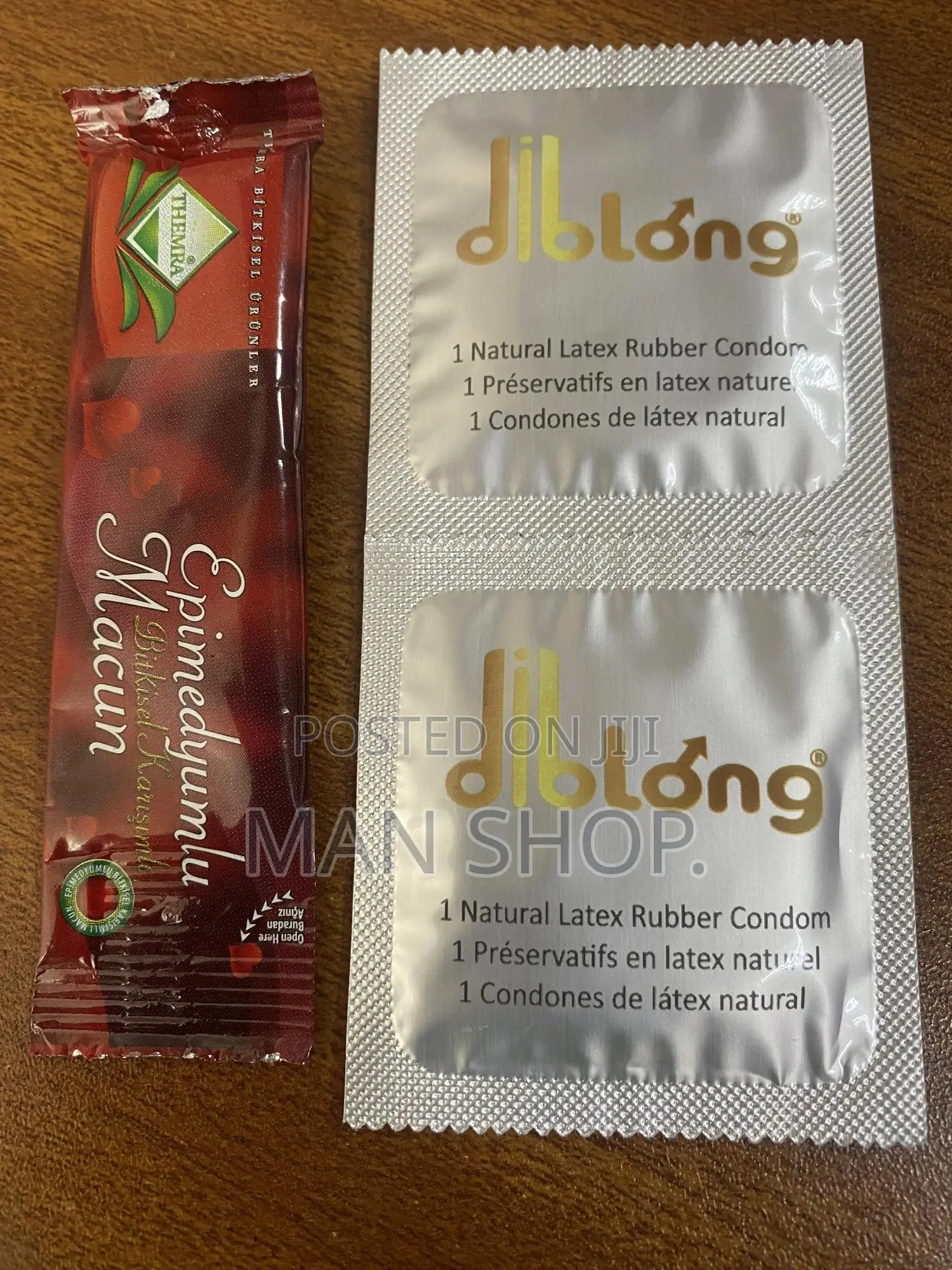 Macun Herbal Paste for Strong Men.1 Sachet.Get 2 PCS of Condom.