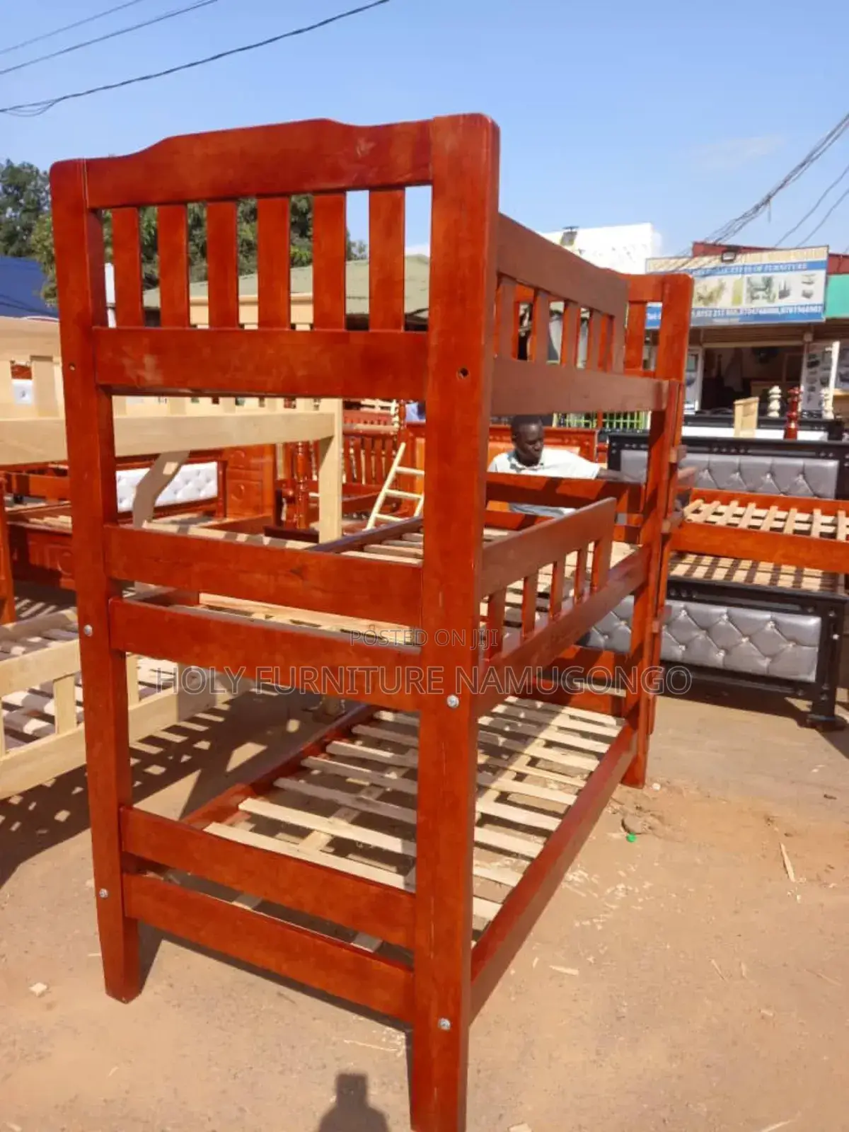 Children's Decker Made Out of Hard Wood