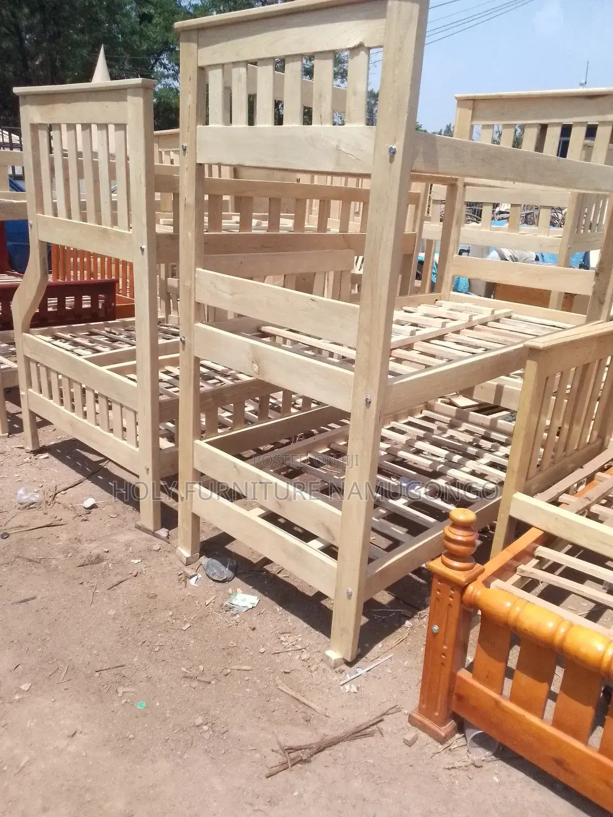 Children's Decker Made Out of Hard Wood