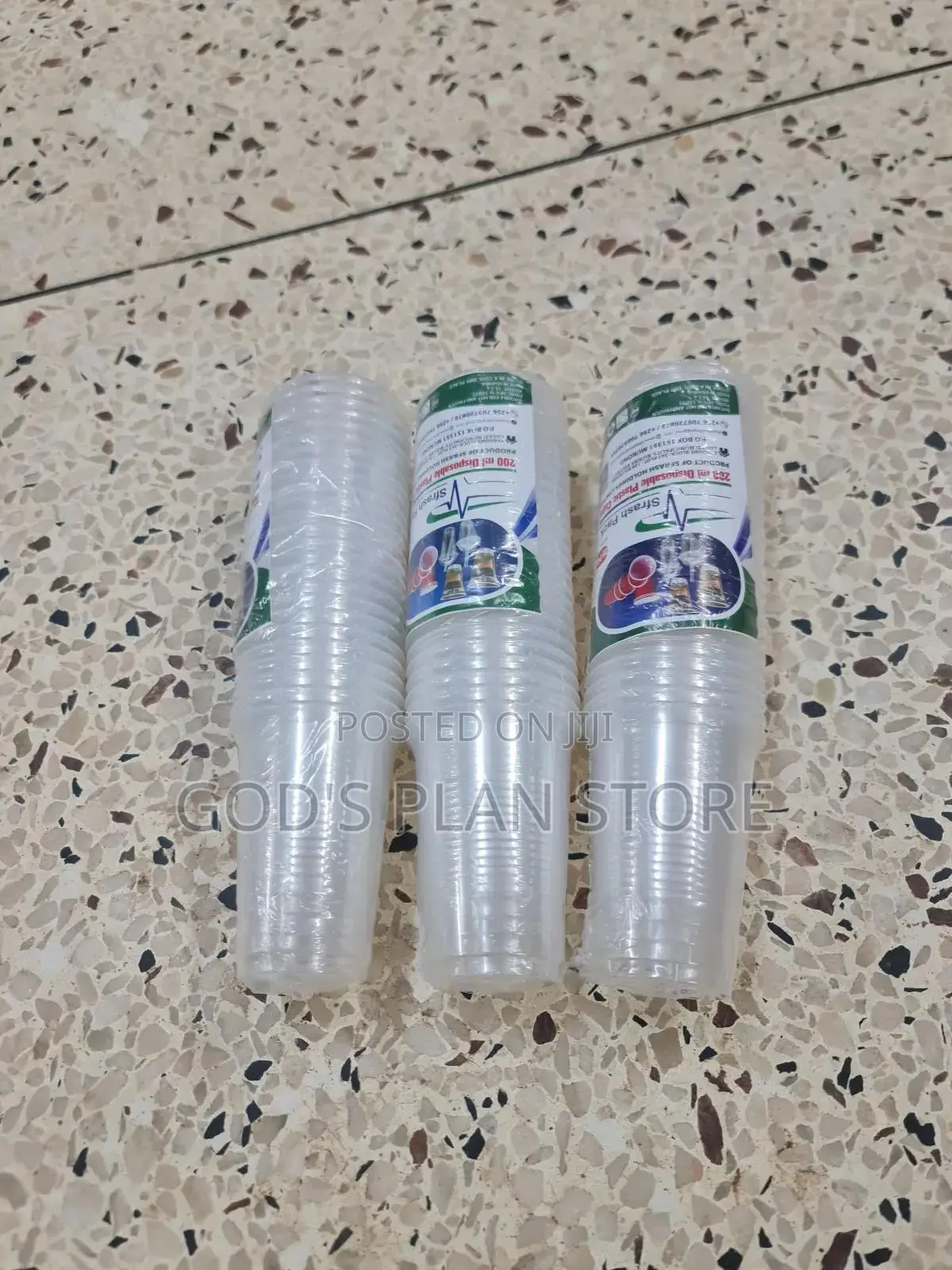 200mls Disposable Glasses Disposable Glasses 1000pcs