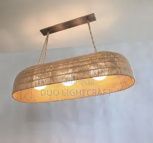 Raffia Woven Ceiling Lampshade