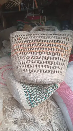 Light Weight Handmade Sisal Bag~Strong Stylish.